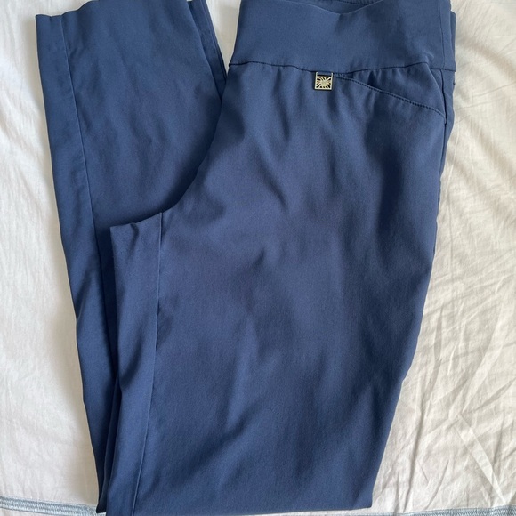 Anne Klein Women’s Navy Chinos - Picture 1 of 7